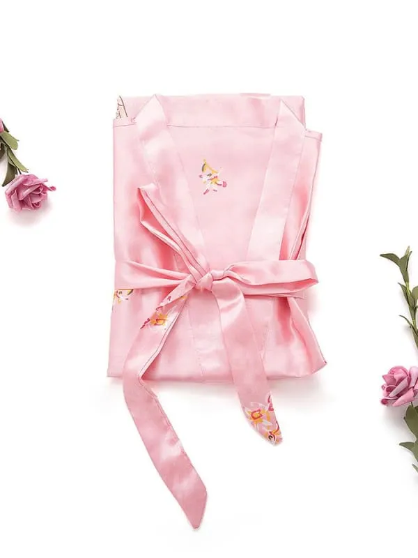 A| Personalized Printed Bride & Bridesmaid Robes
