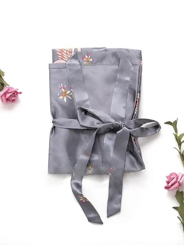 A| Personalized Printed Bride & Bridesmaid Robes