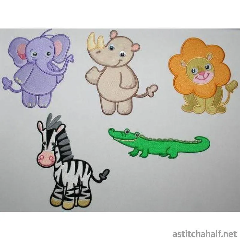 Baby Safari Friends Combo