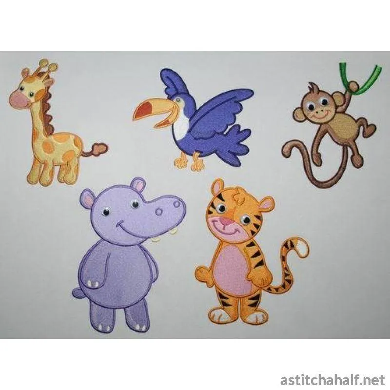 Baby Safari Friends Combo