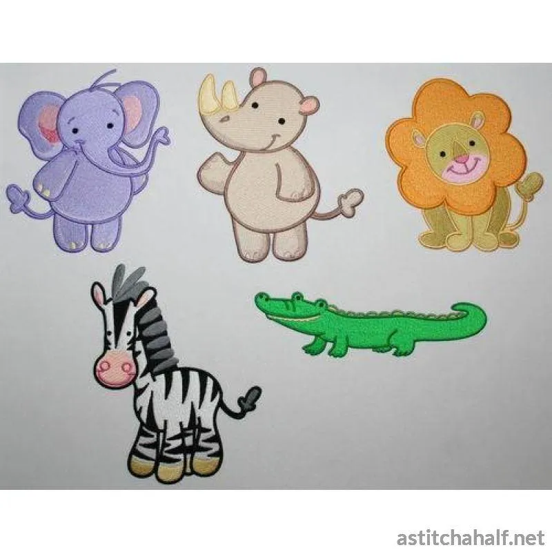 Baby Safari Friends Combo