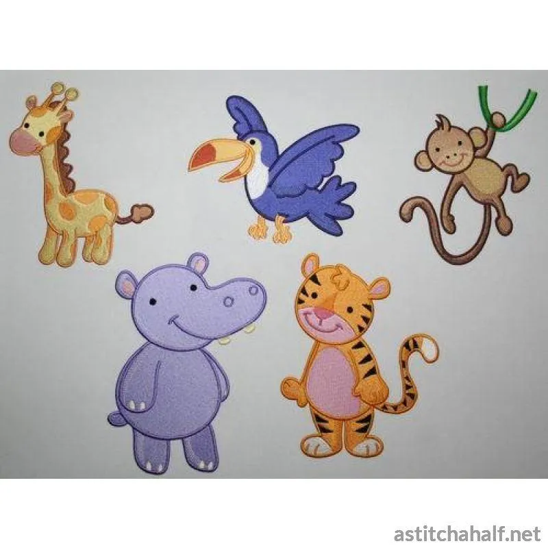Baby Safari Friends Combo