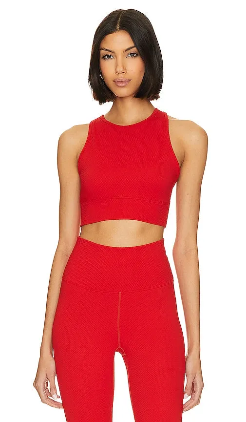 BEACH RIOT Azalea Top in Red