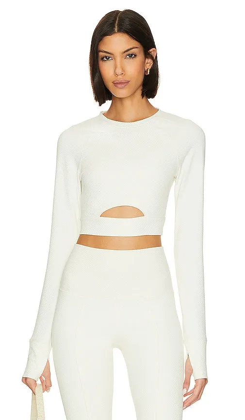BEACH RIOT Francine Top in Cream