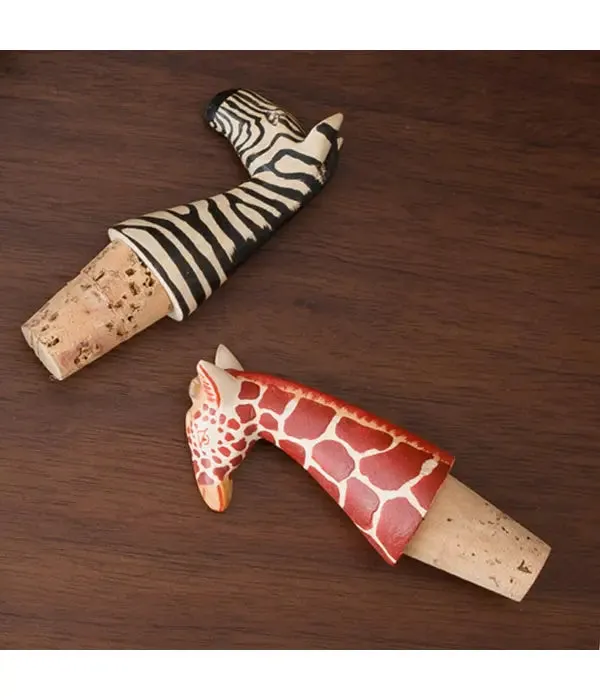 Bottle Topper Zebra