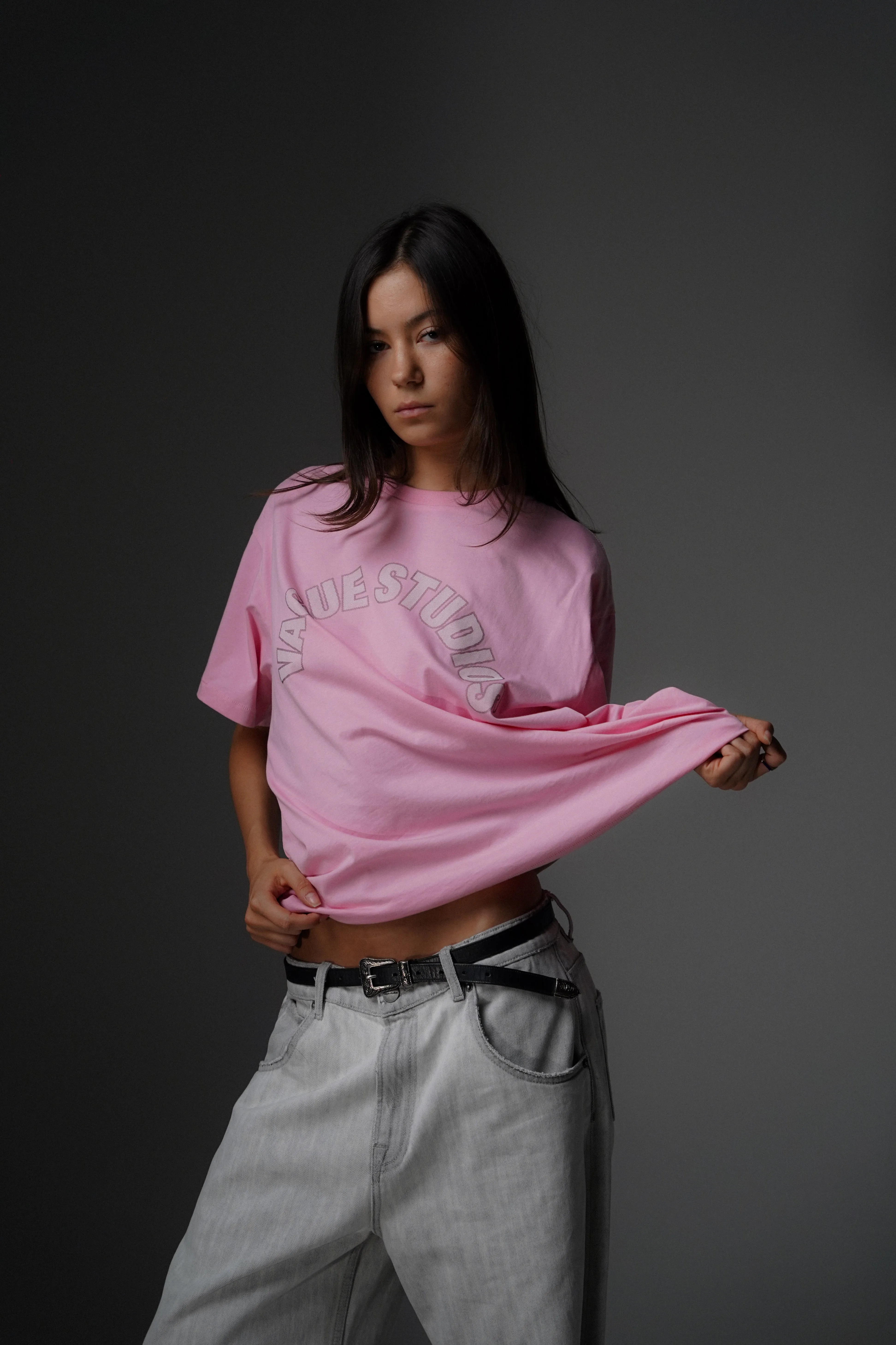 COLLEGIATE TEE [PINK]