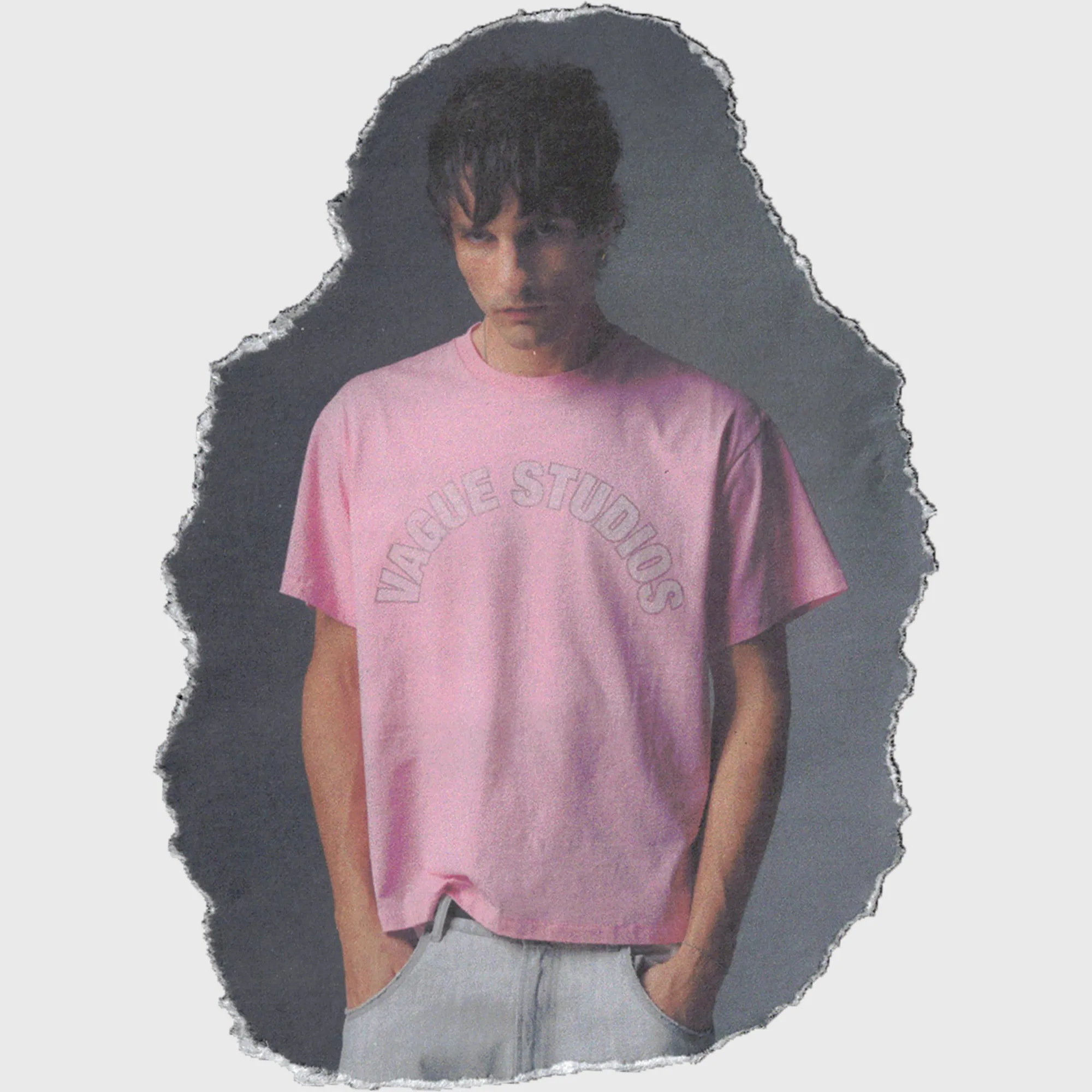 COLLEGIATE TEE [PINK]