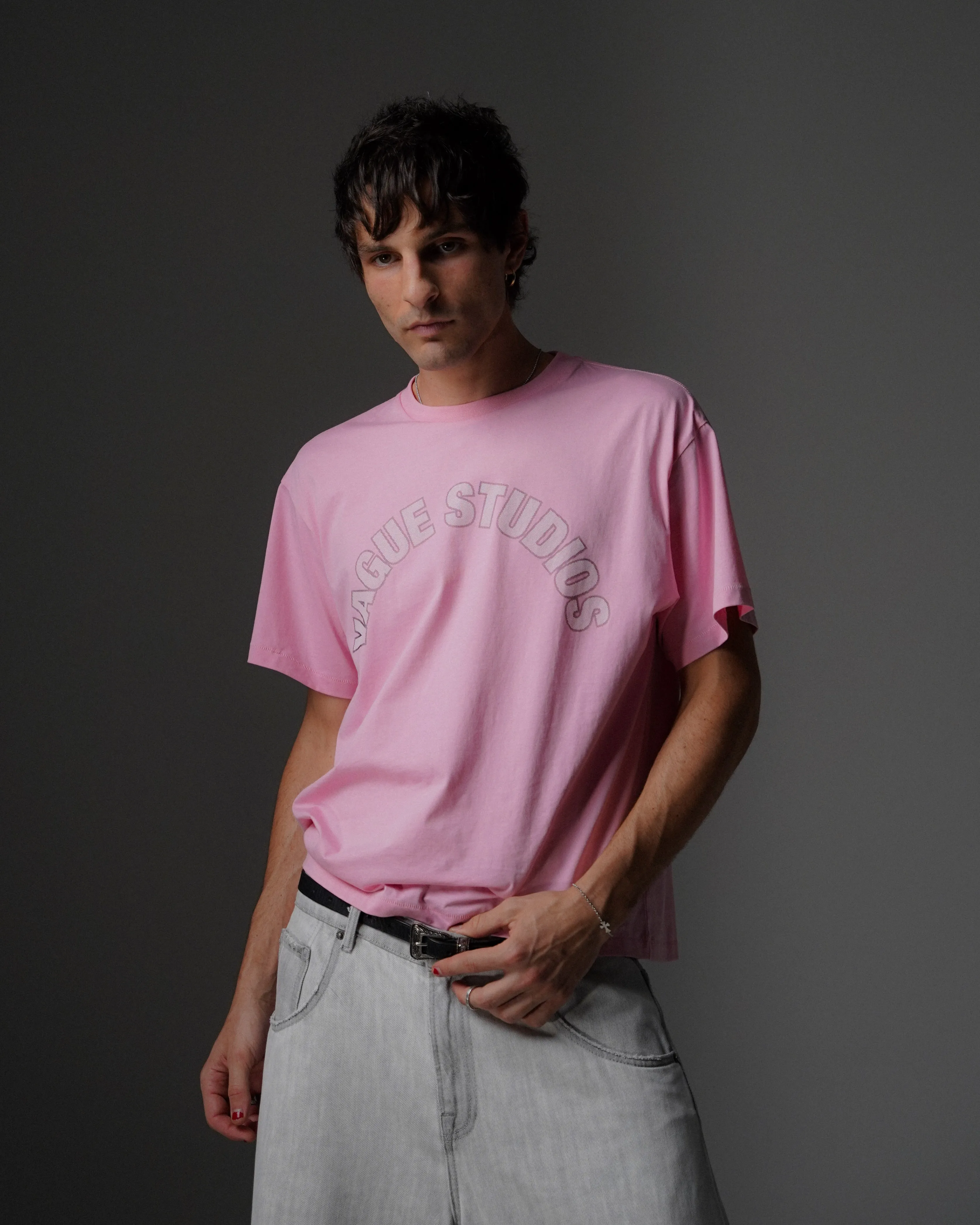 COLLEGIATE TEE [PINK]