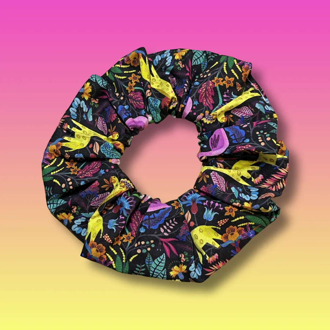 Colourful Safari Scrunchie