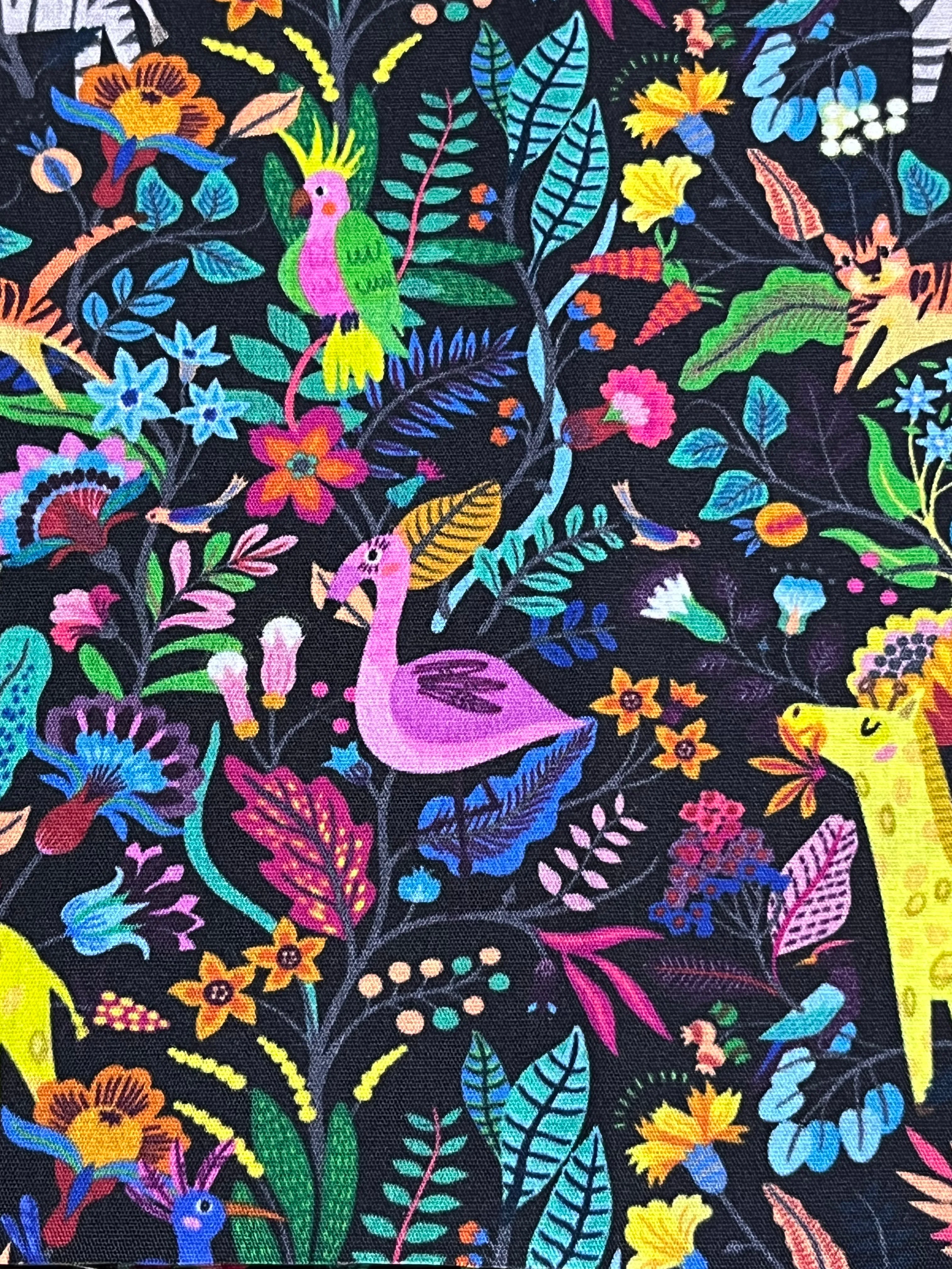 Colourful Safari Scrunchie