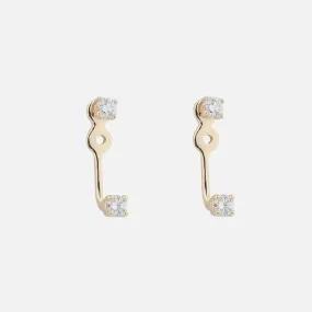 Diamond Floater Ear Jackets