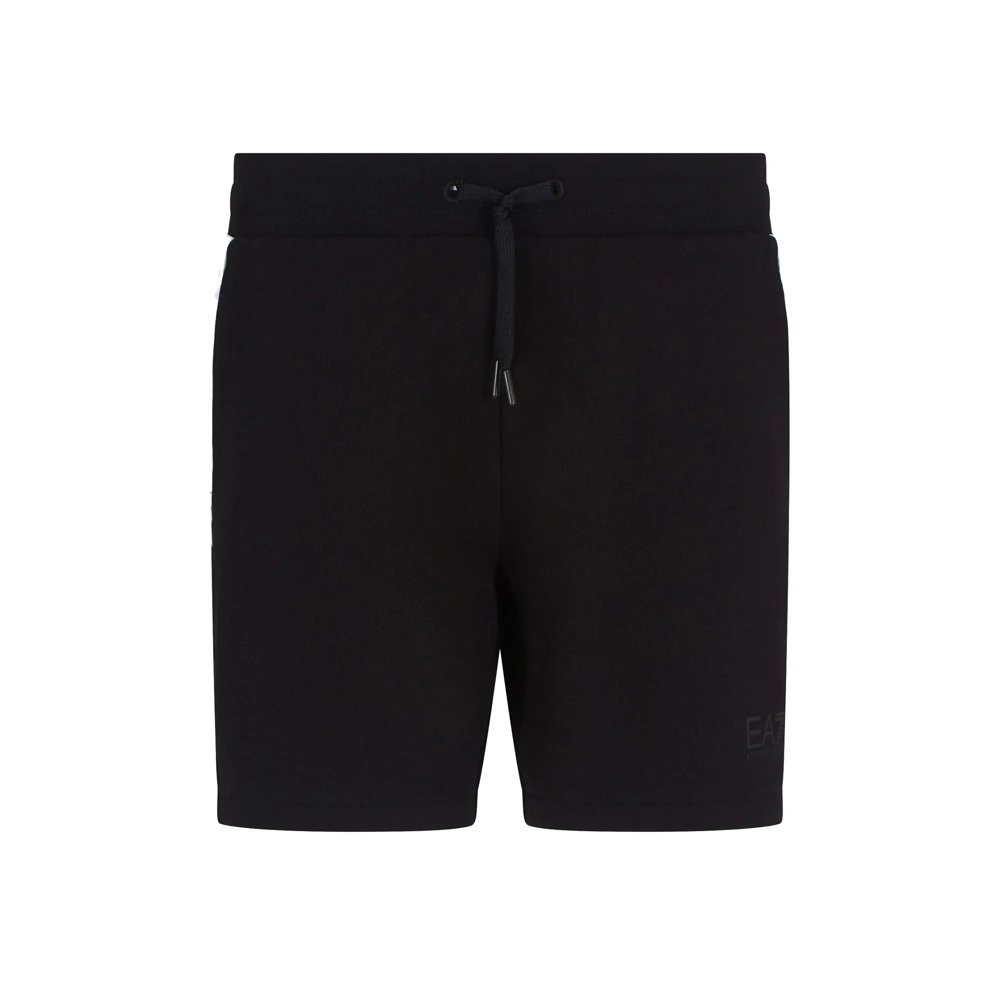EA7 Emporio Armani Visibility 7 Lines Jersey Shorts Black