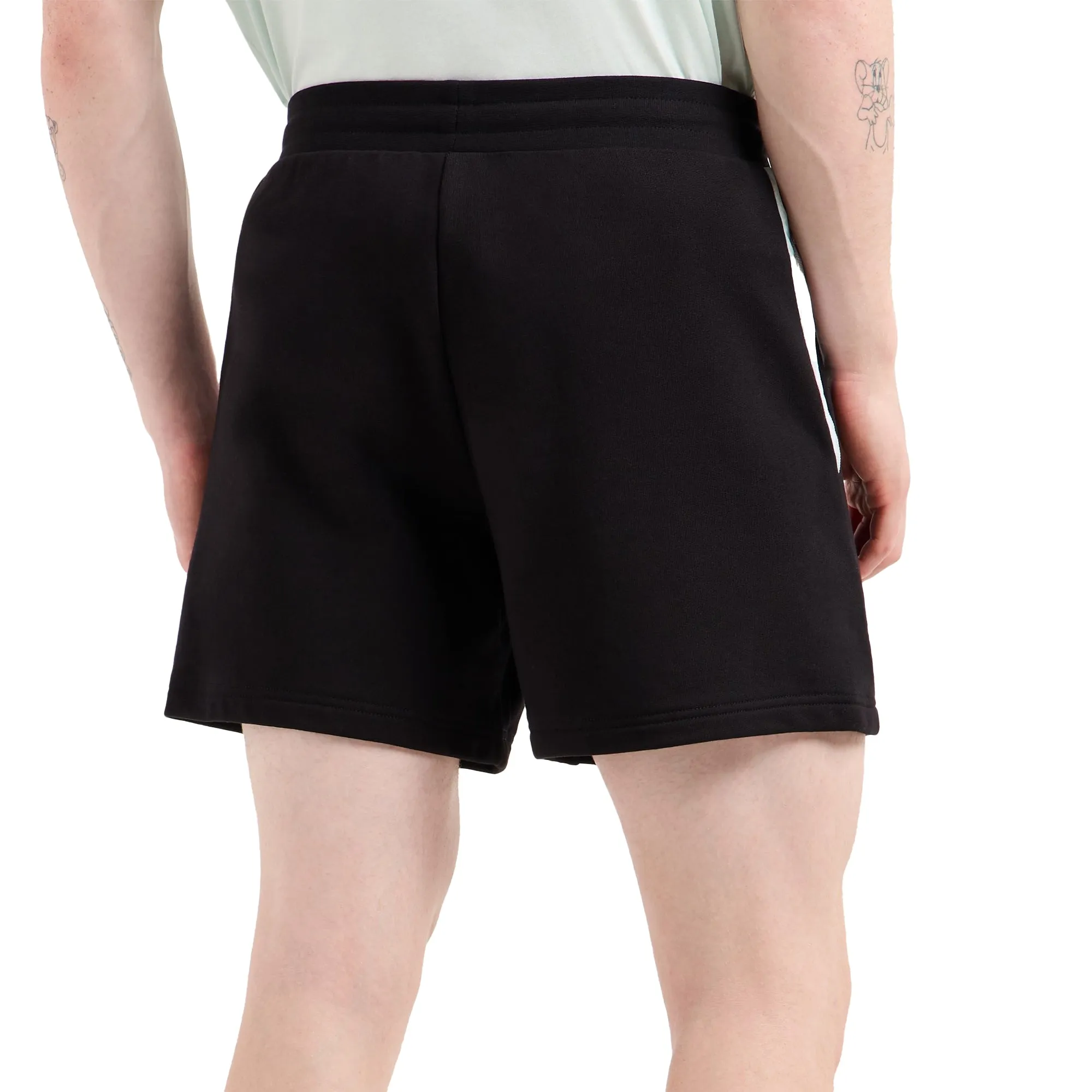 EA7 Emporio Armani Visibility 7 Lines Jersey Shorts Black