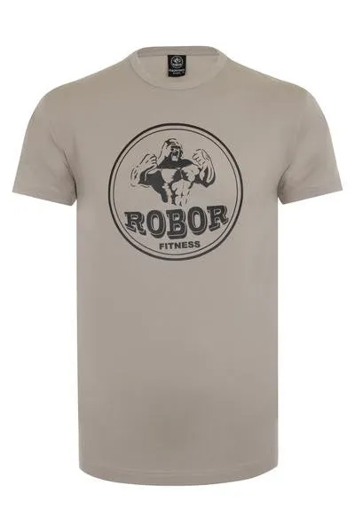 Elite Fitted Tee - Fossil Grey