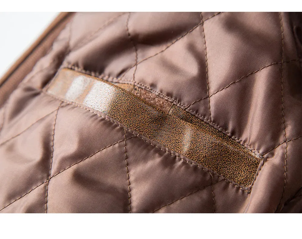 Men's Real Leather Jacket Men Motorcycle Removable Hood winter coat Men Warm Genuine Leather Jackets