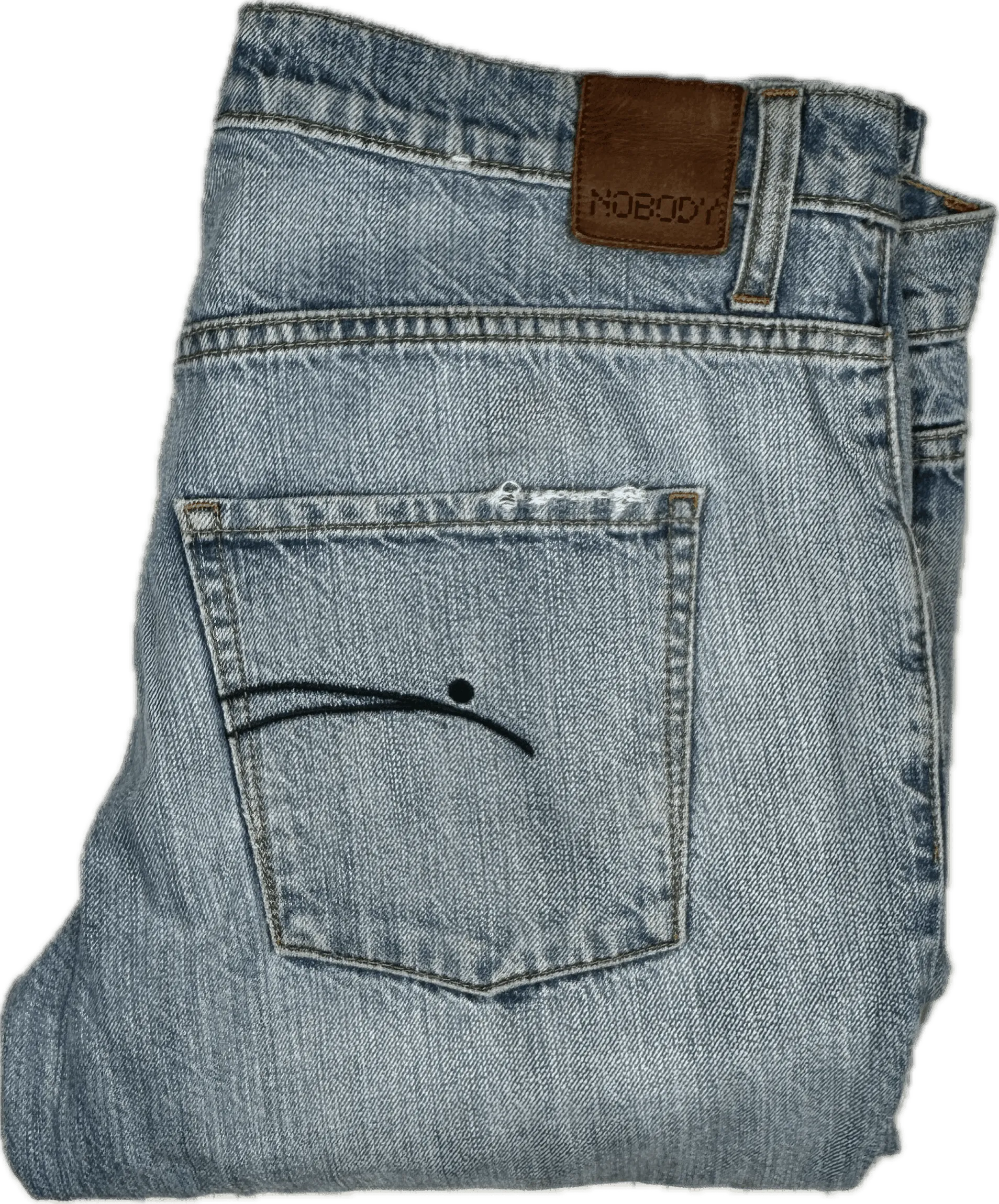 NOBODY 'Beau' Relaxed Fit Ripped Jeans- Size 28