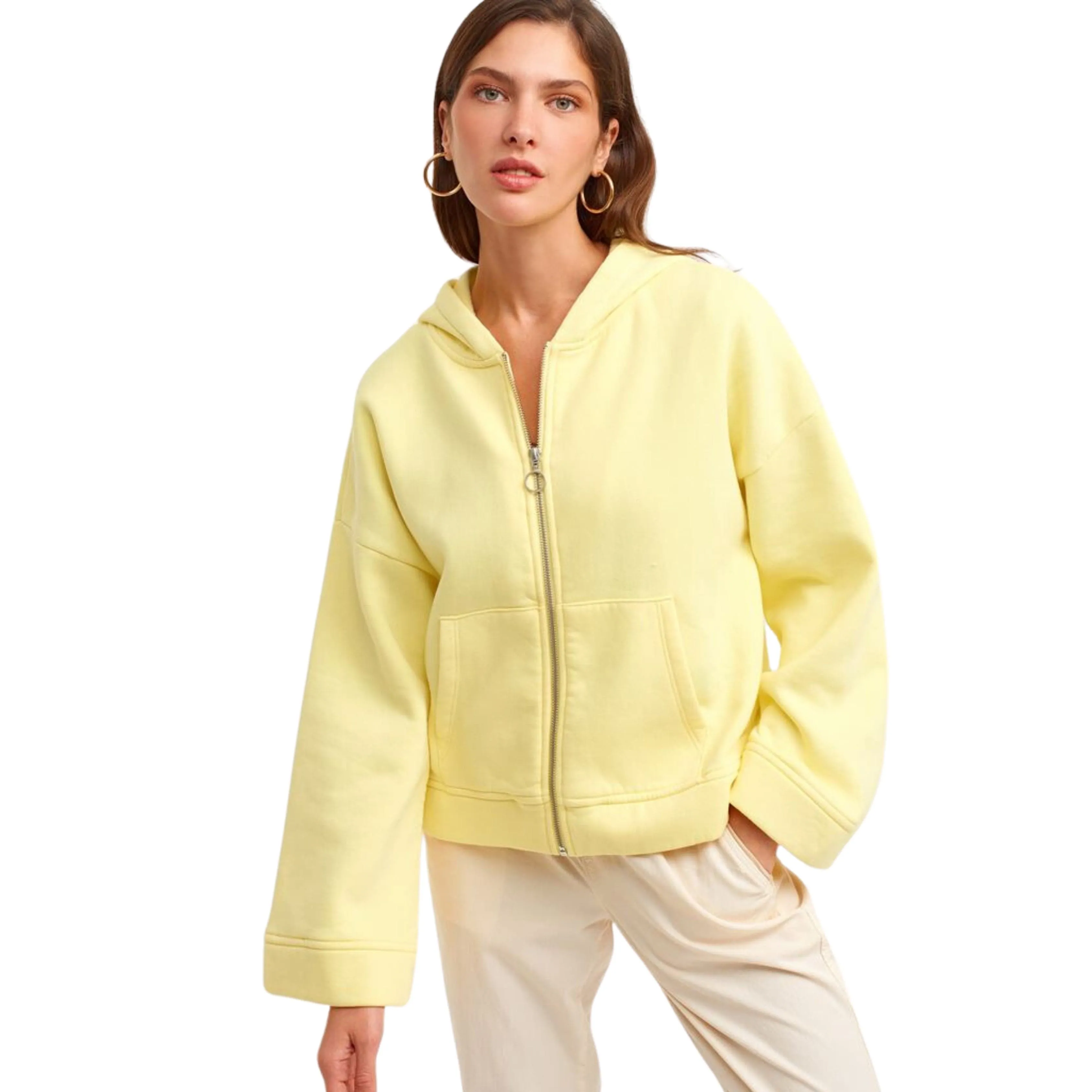 OXXO - Long Sleeve Cotton Jacket