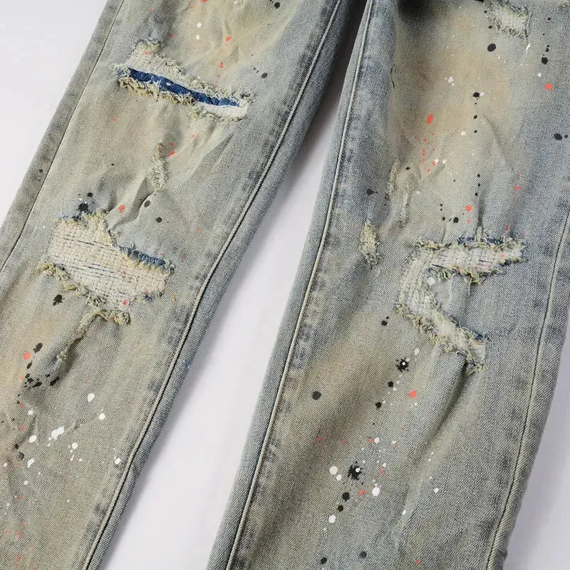 Premium Brand PRPL Roca Jeans Ripped P009