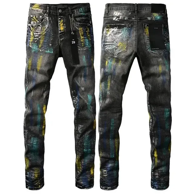 Premium Brand PRPL Roca Jeans Ripped P009