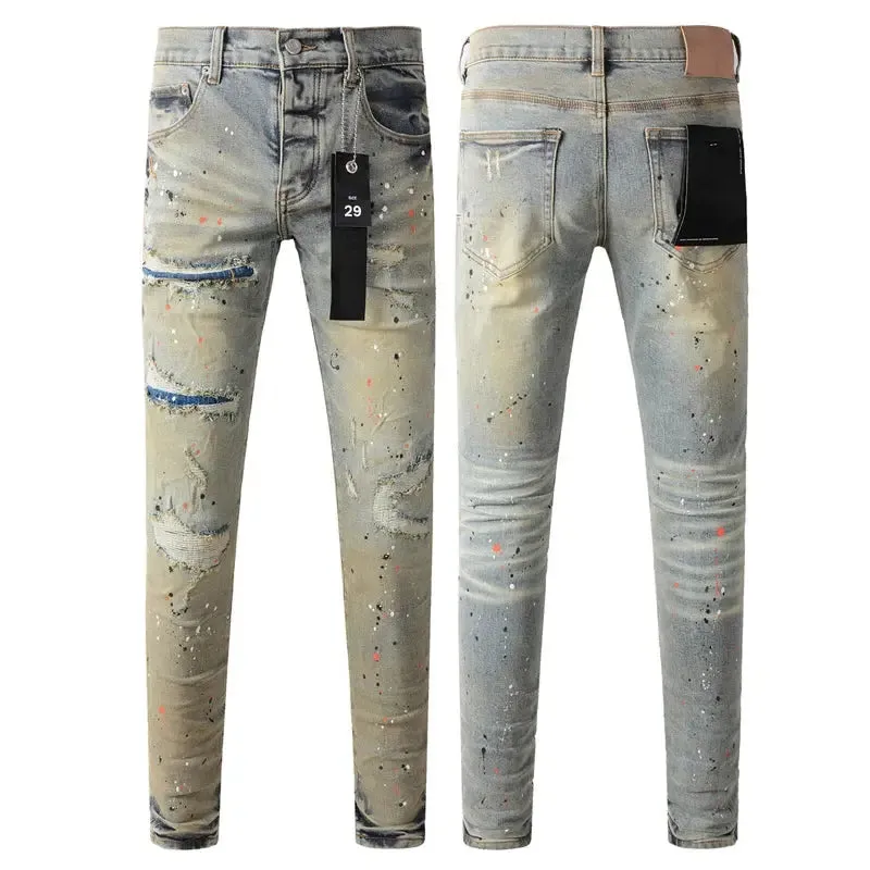Premium Brand PRPL Roca Jeans Ripped P009