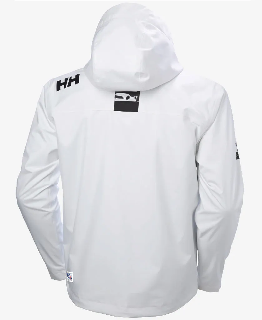 RSHYR CREW HOODED JACKET, White