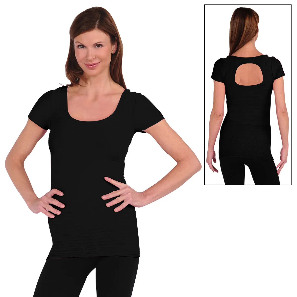 Sorbtek SS Cut Out Back Top - FINAL SALE