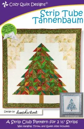 Strip Tube Tannenbaum - Cozy Quilt Designs