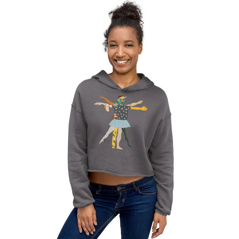 Vitruvian Crop Hoodie